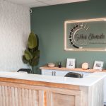 golden elements tanning home desk backdrop image